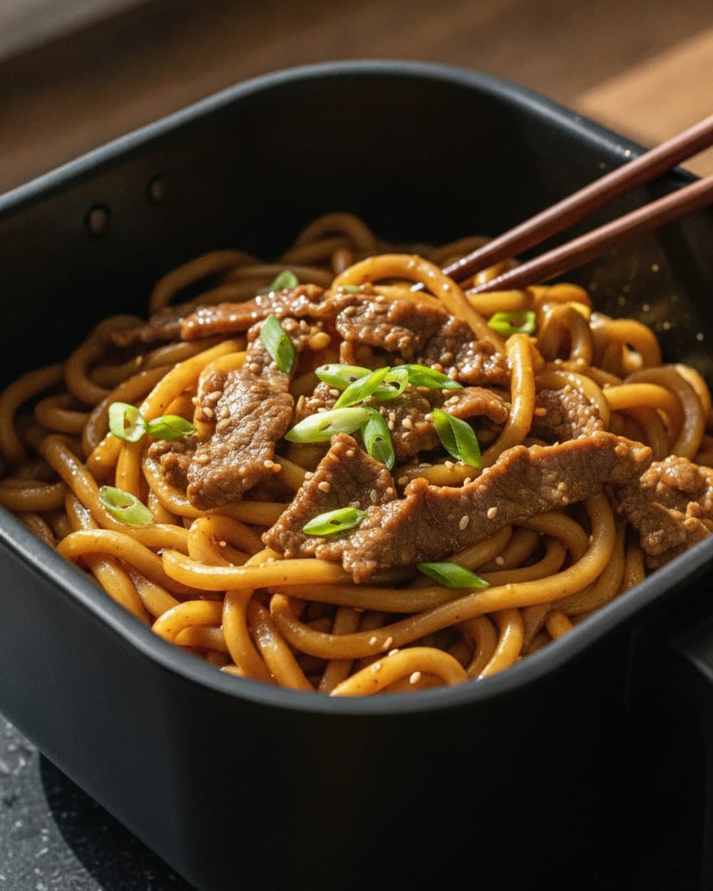Ginger Beef Udon