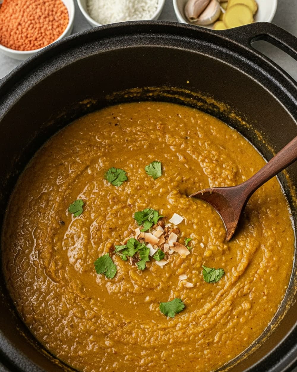Red Lentil Coconut Curry