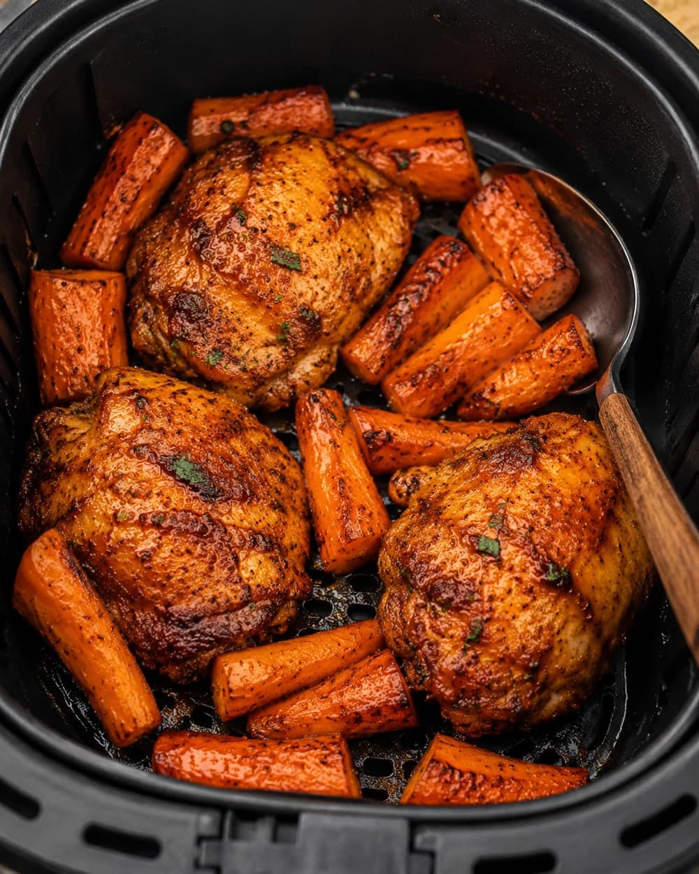 Harissa Chicken and Carrots