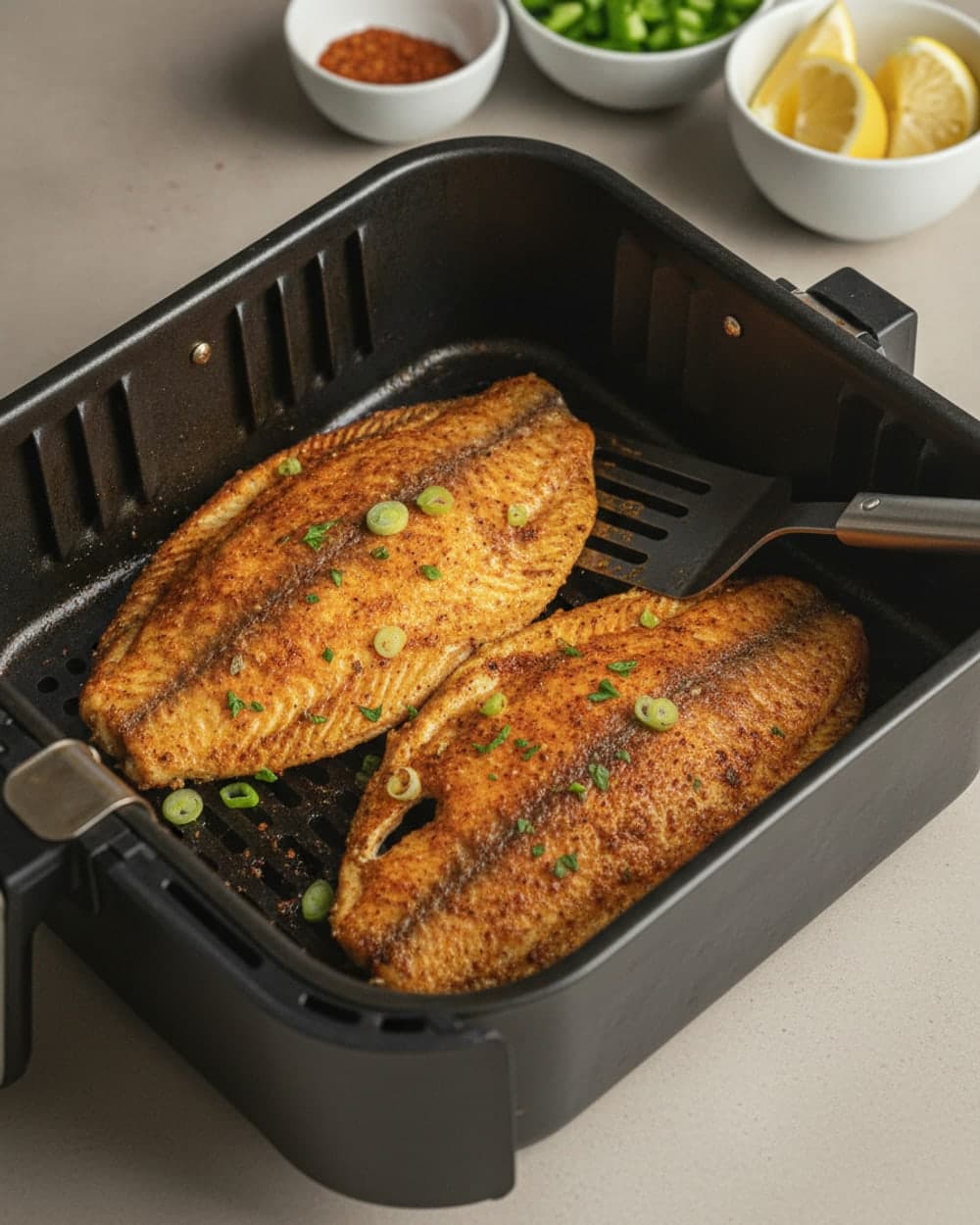 Cajun Tilapia or Shrimp