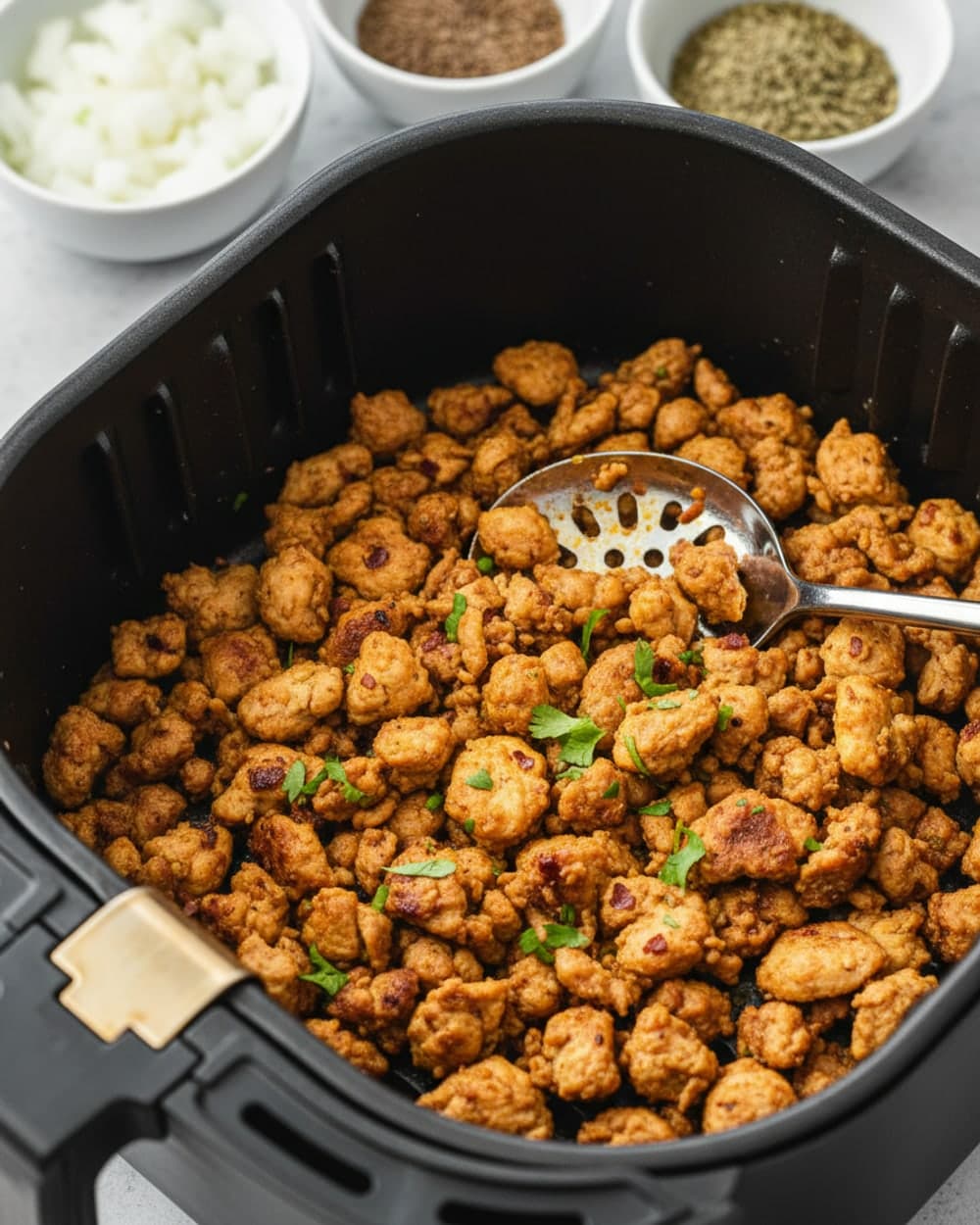 Taco Lentils or Turkey Crumbles