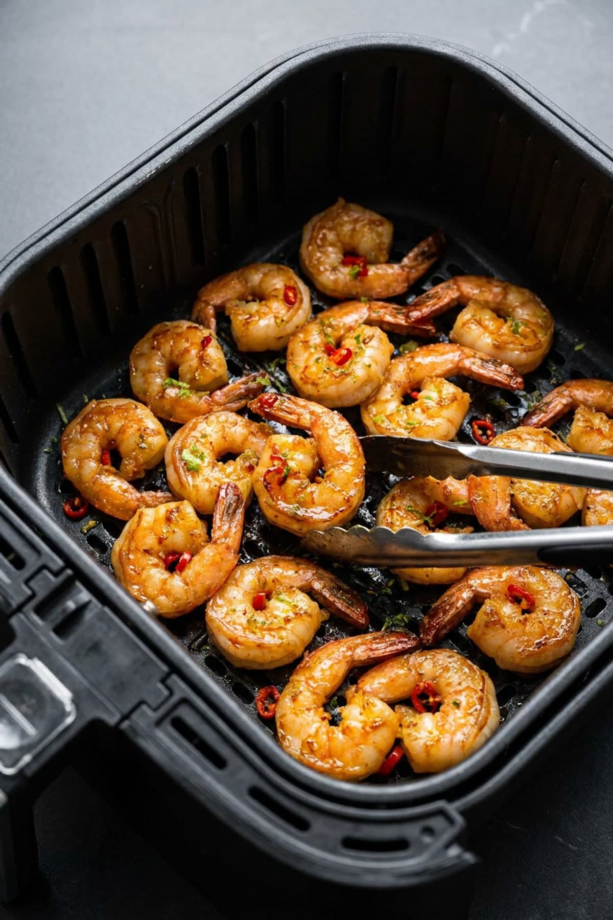 Air Fryer Chili Lime Shrimp
