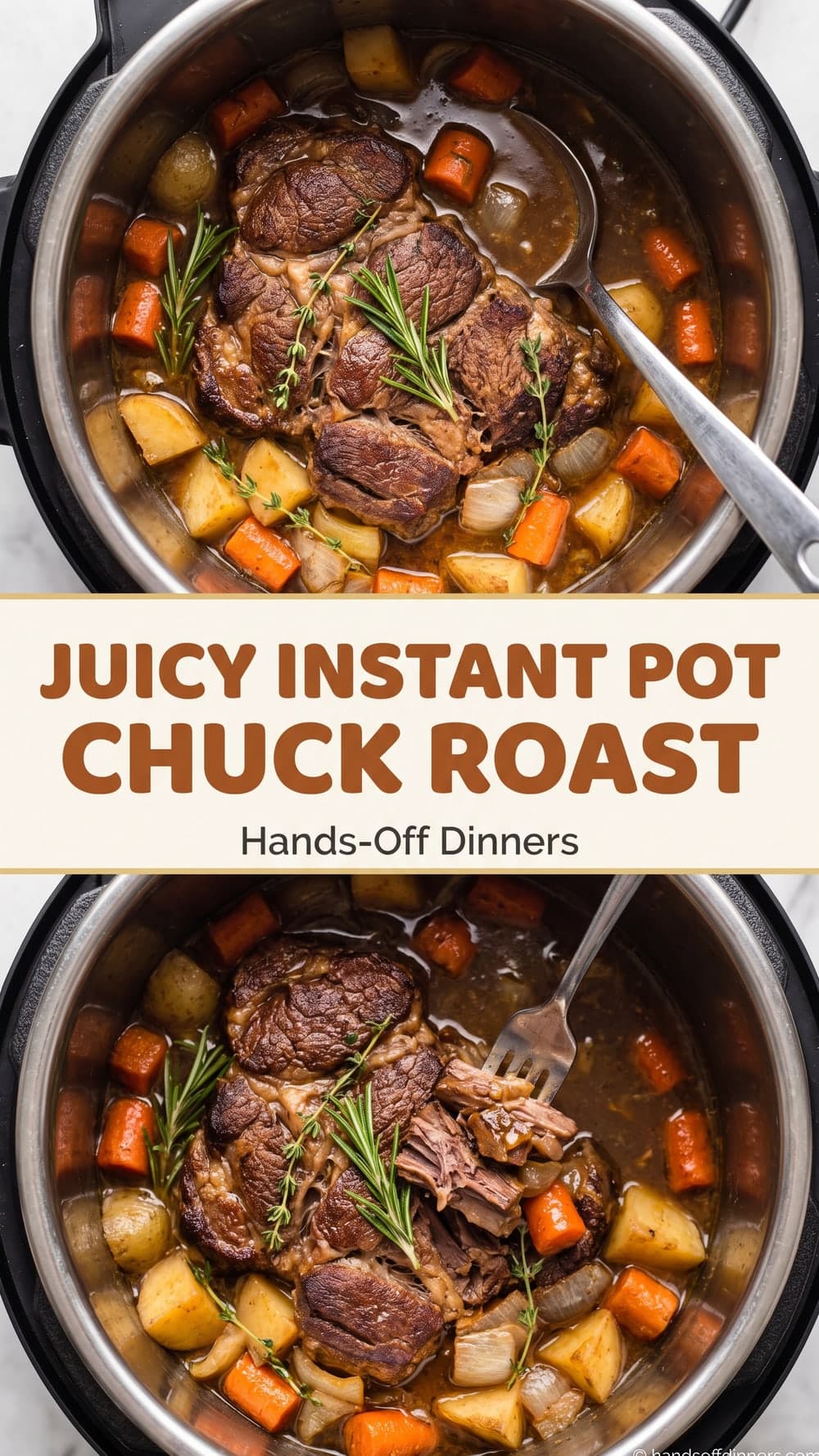 Juicy Instant Pot Chuck Roast