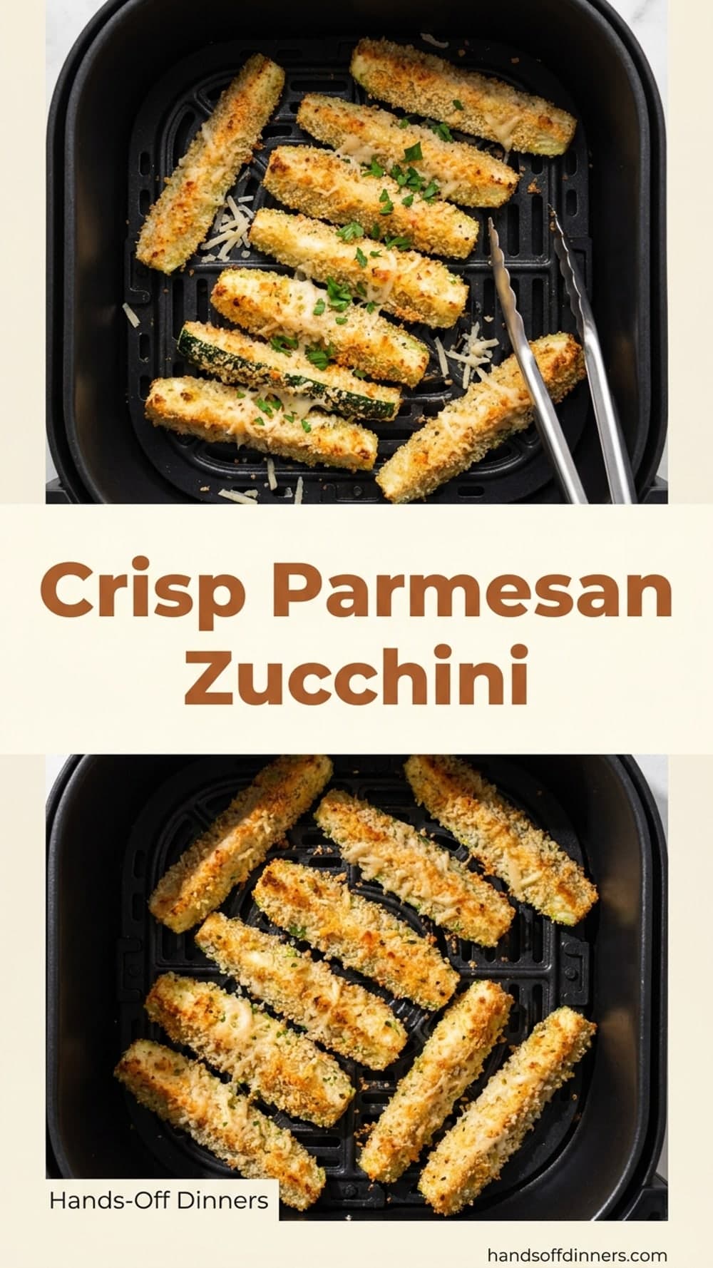 Crisp Parmesan Zucchini