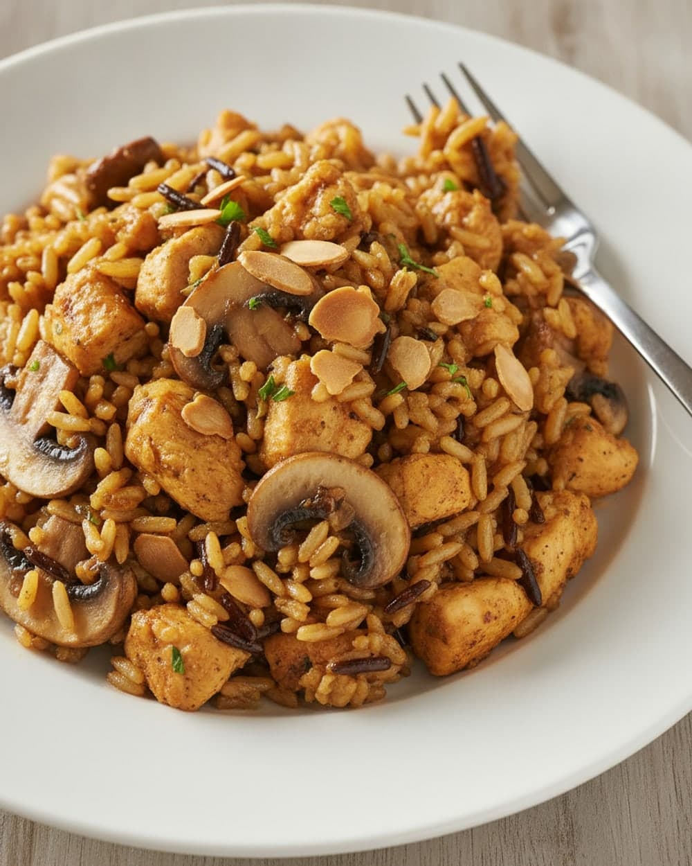 Chicken Mushroom Wild Rice
