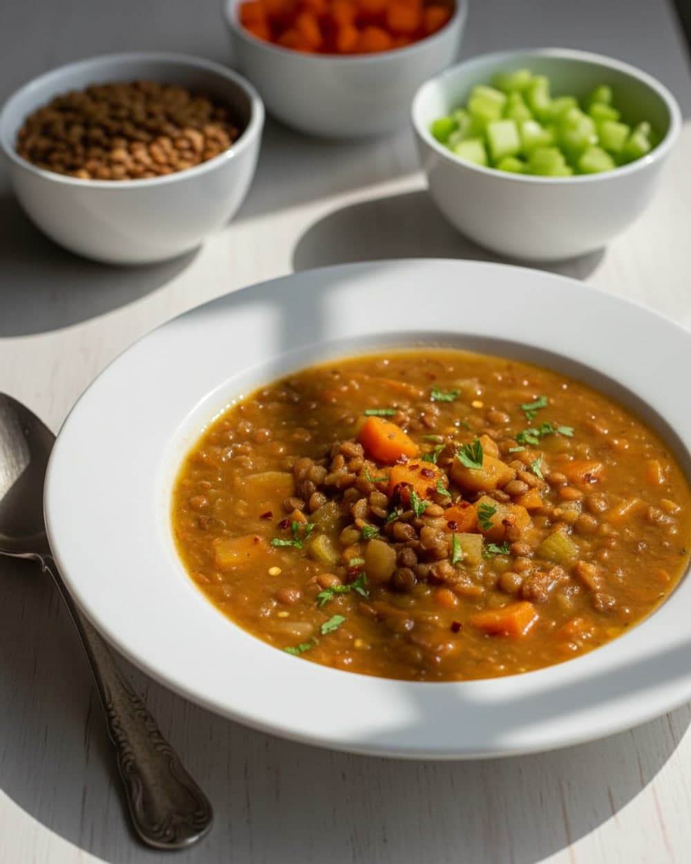 Harvest Lentil Vegetable Soup