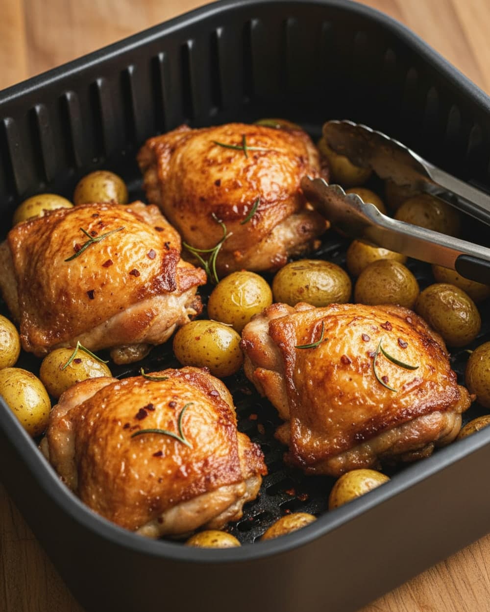 Chicken Thighs With Potatoes