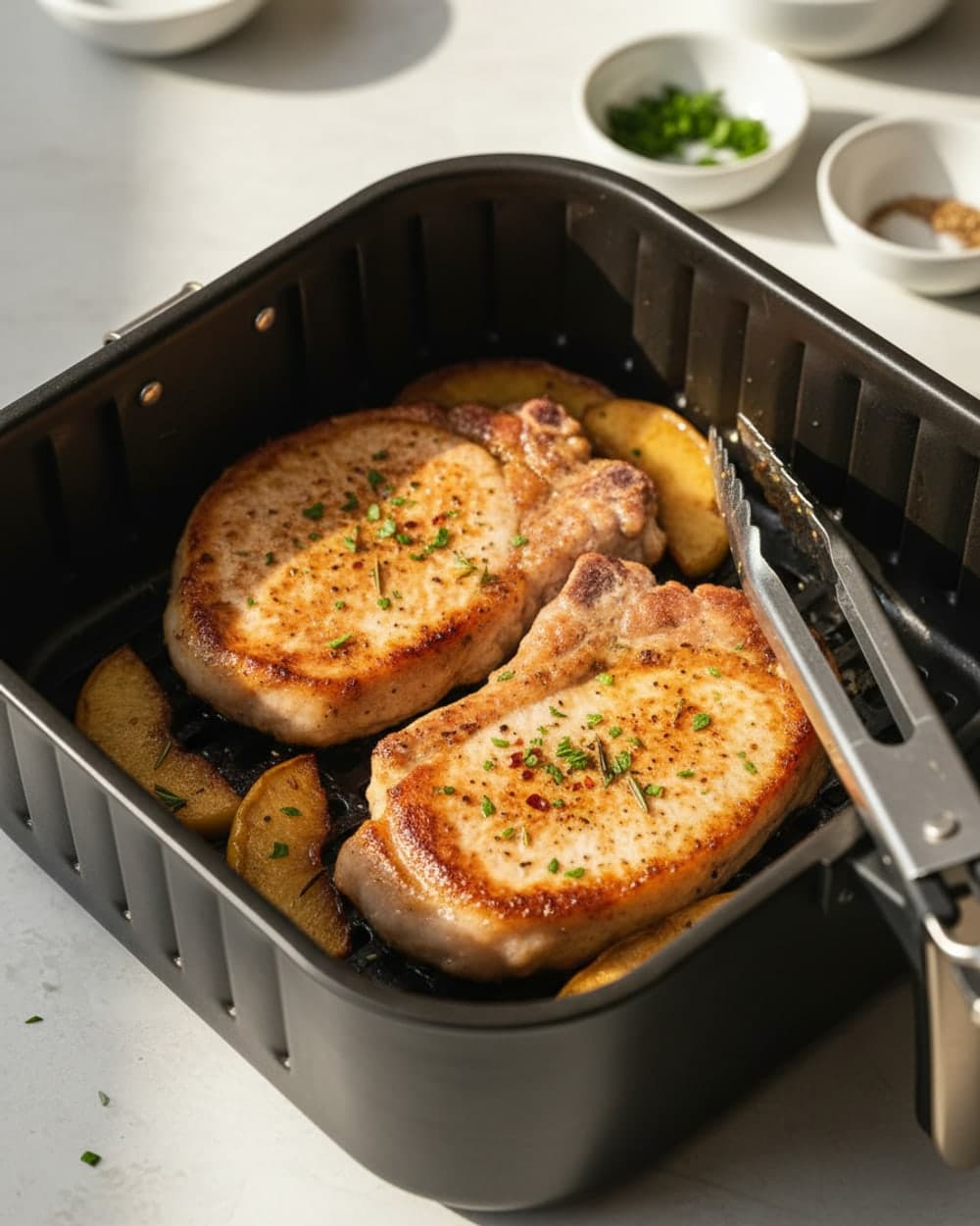 Pork Chops With Apples