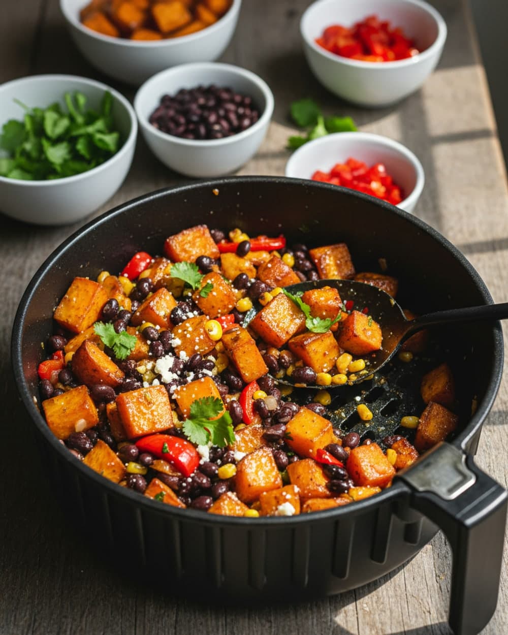 Sweet Potato Black Bean Skillet