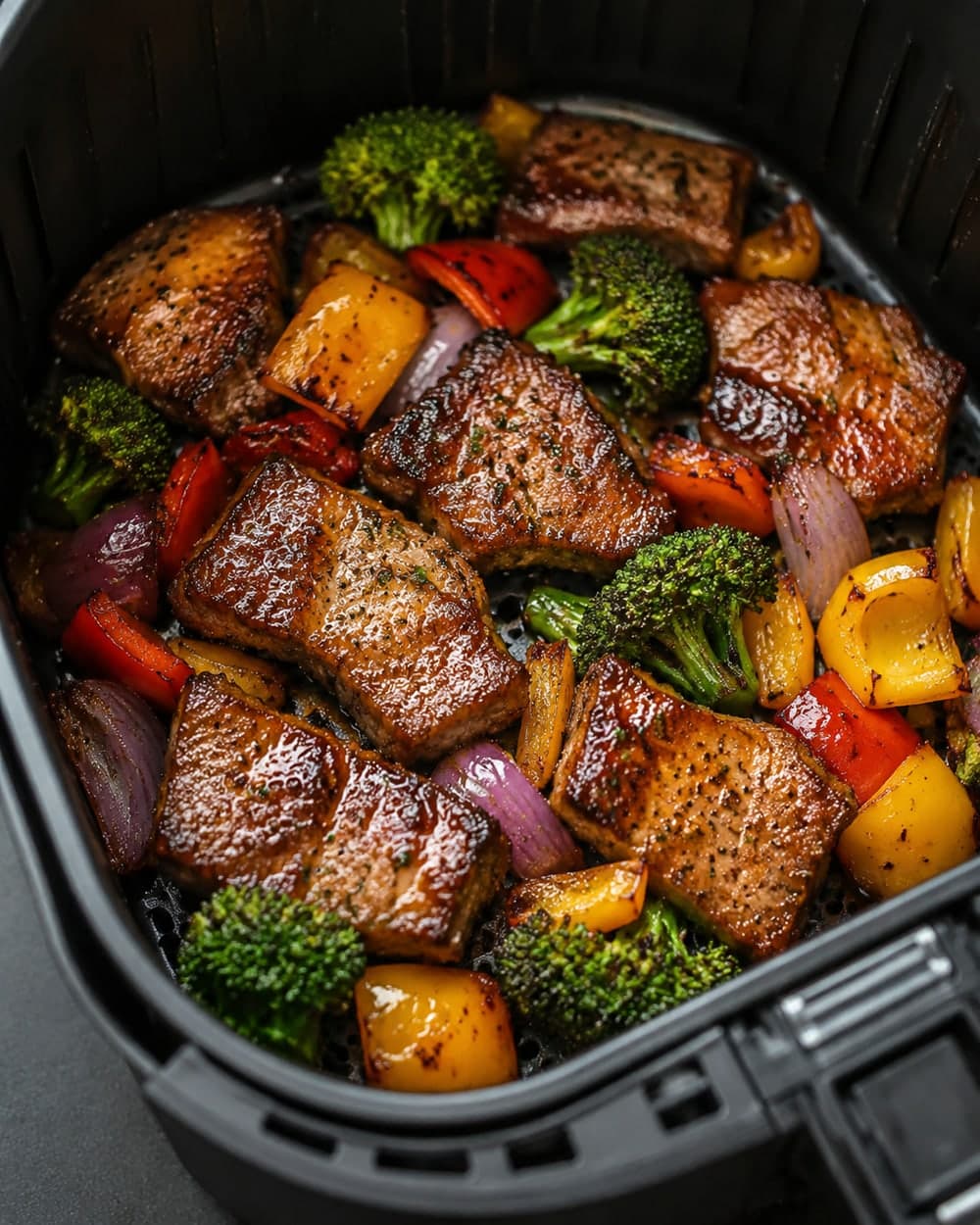 Balsamic Pork With Vegetables