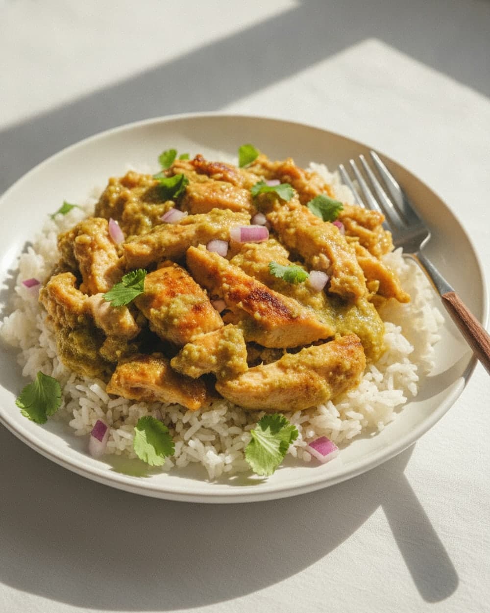 Salsa Verde Chicken Bowls