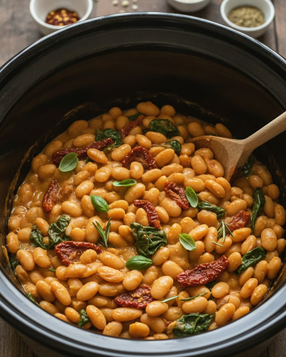Creamy Tuscan White Beans