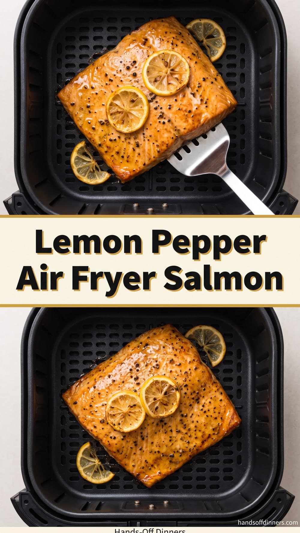 Lemon Pepper Air Fryer Salmon