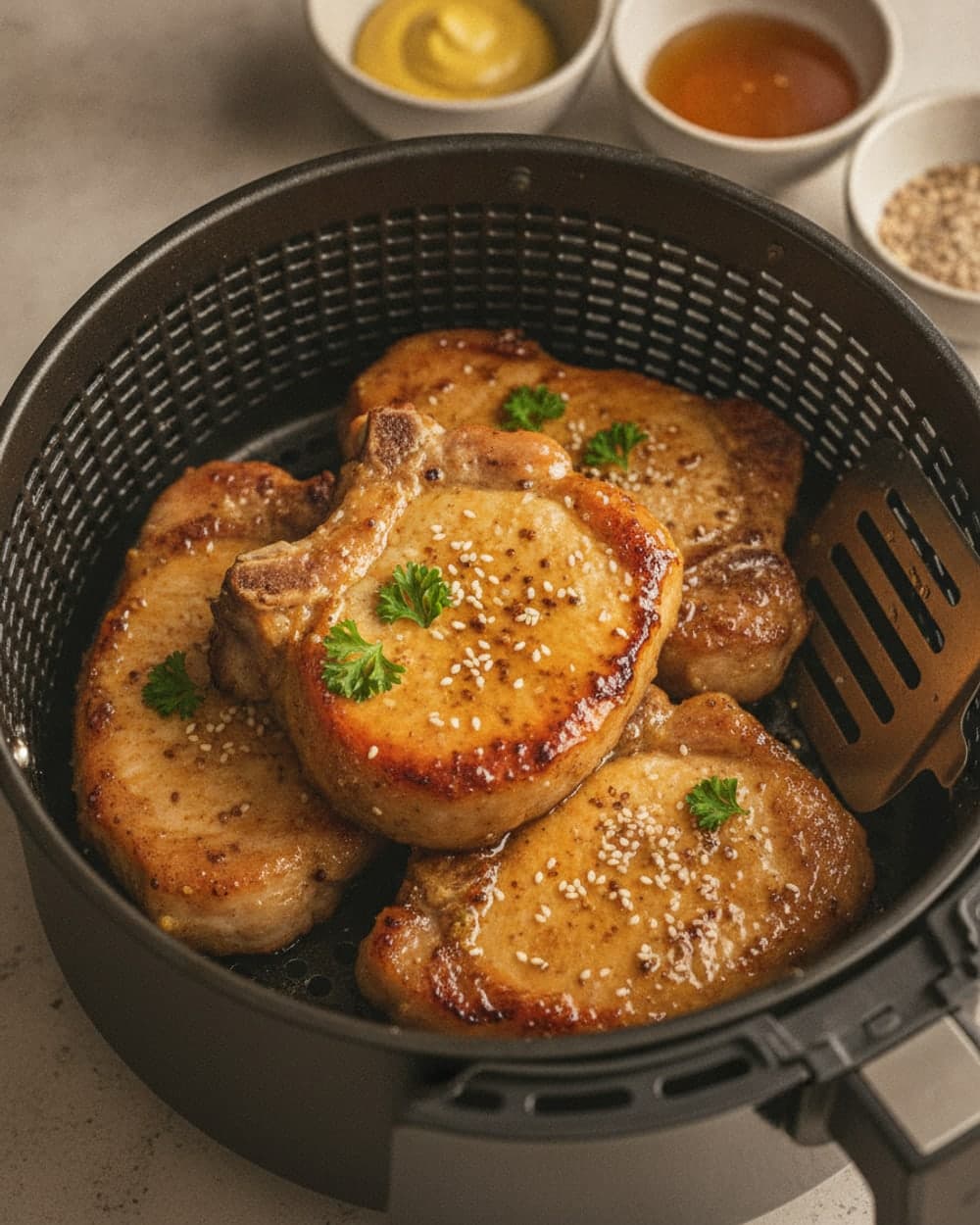 Honey Mustard Pork Chops