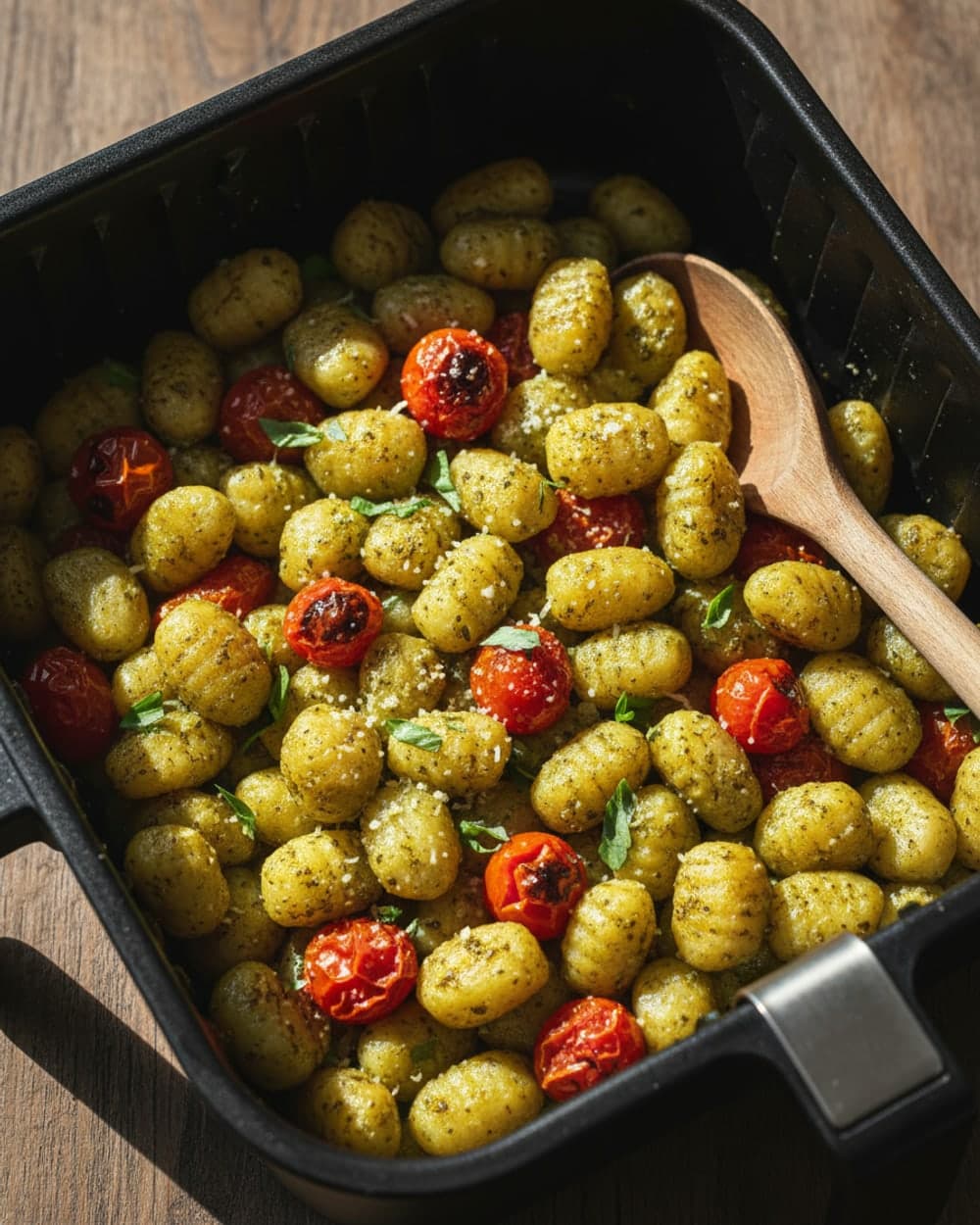 Pesto Gnocchi Tomato Bake