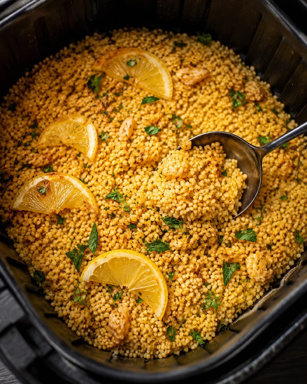 Lemon Garlic Couscous