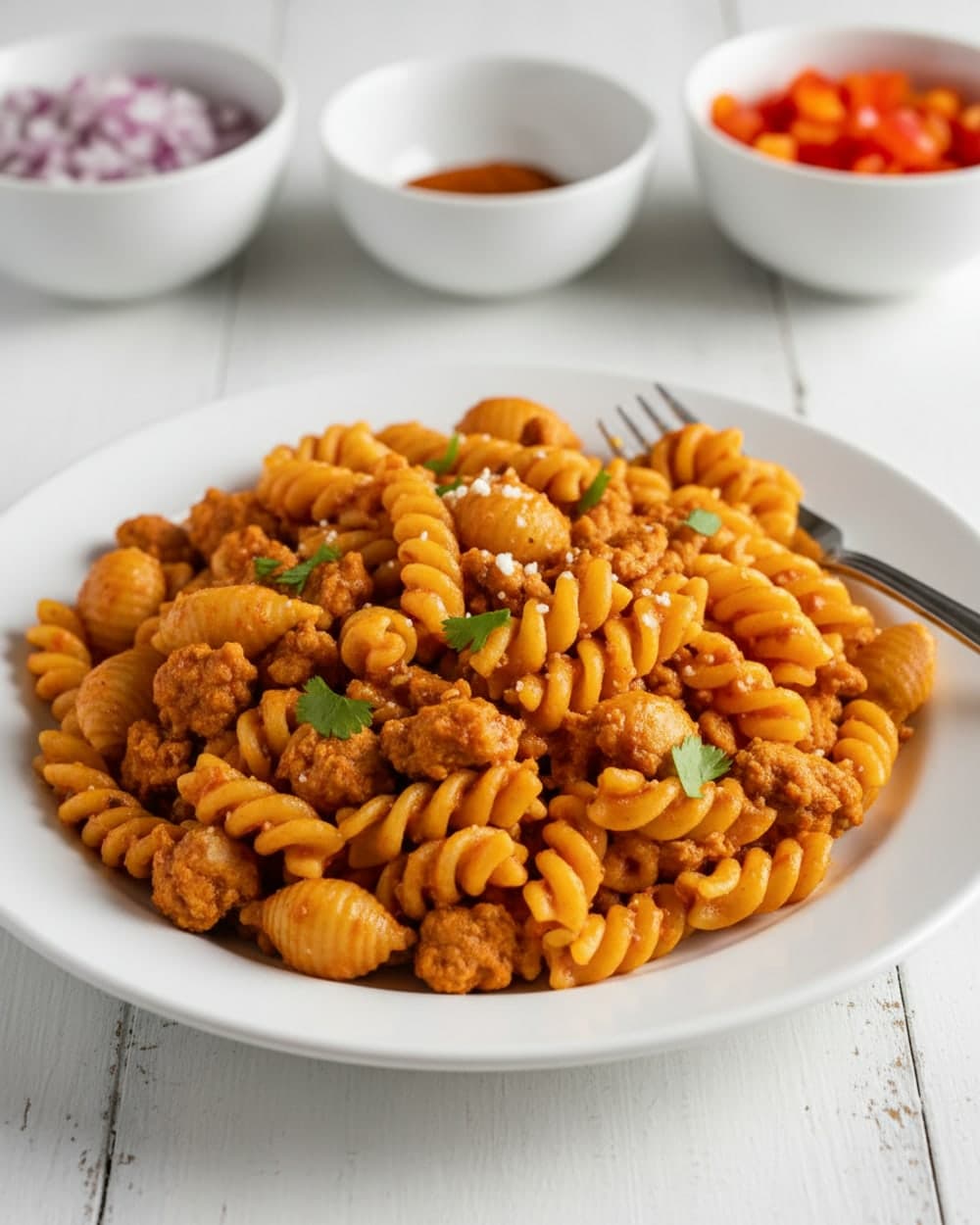 Turkey Taco Pasta