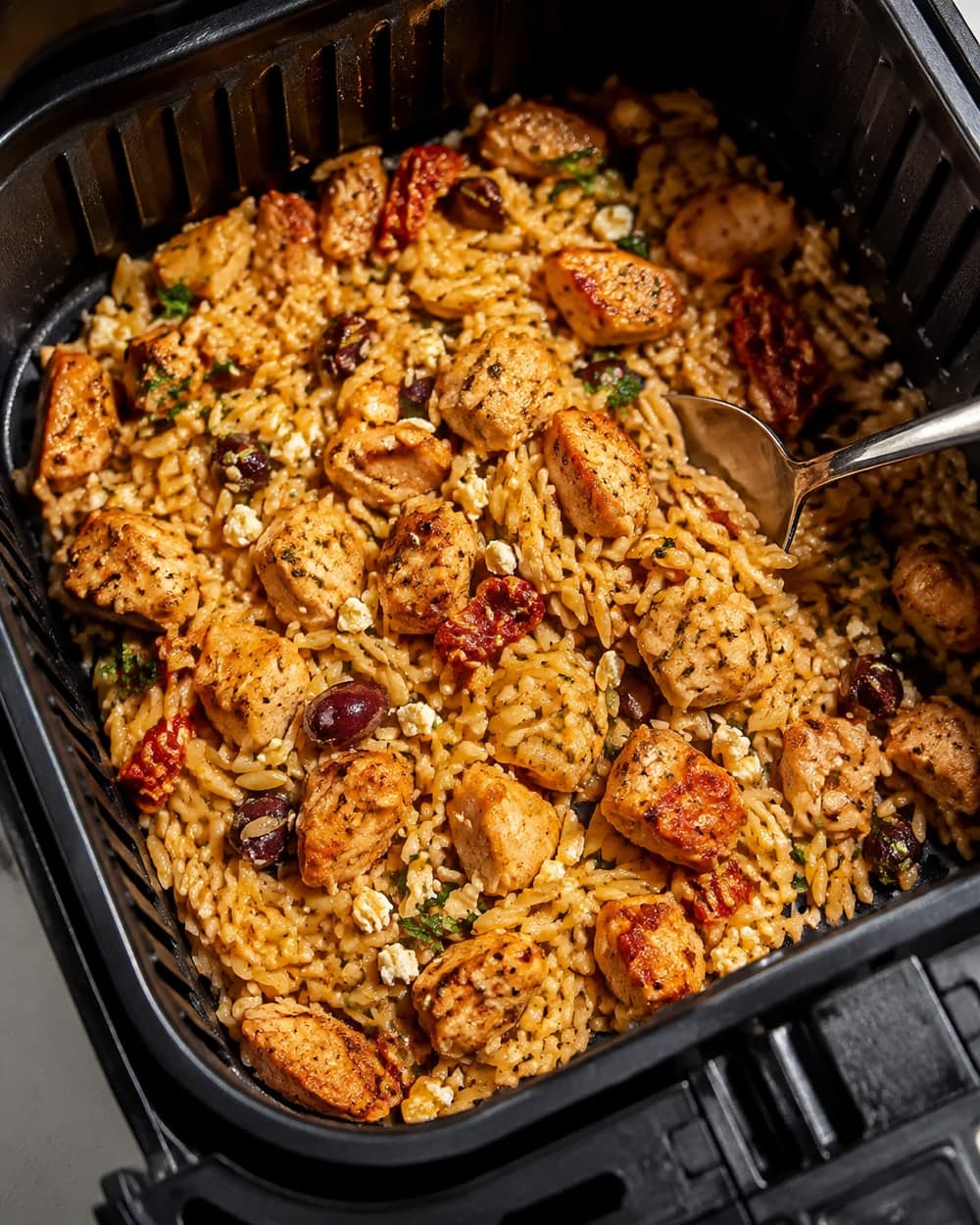 Greek Chicken Orzo