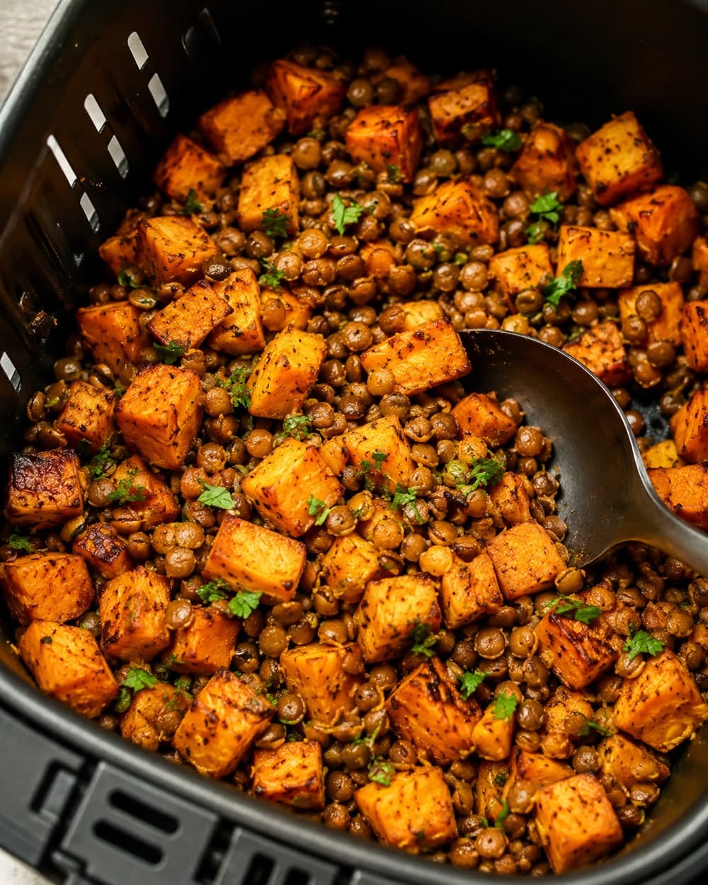 Sweet Potato Lentils