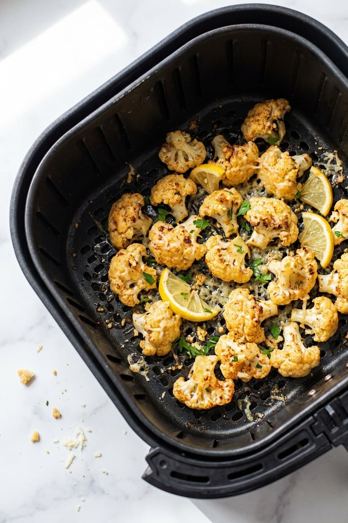 Air Fryer Parmesan Cauliflower