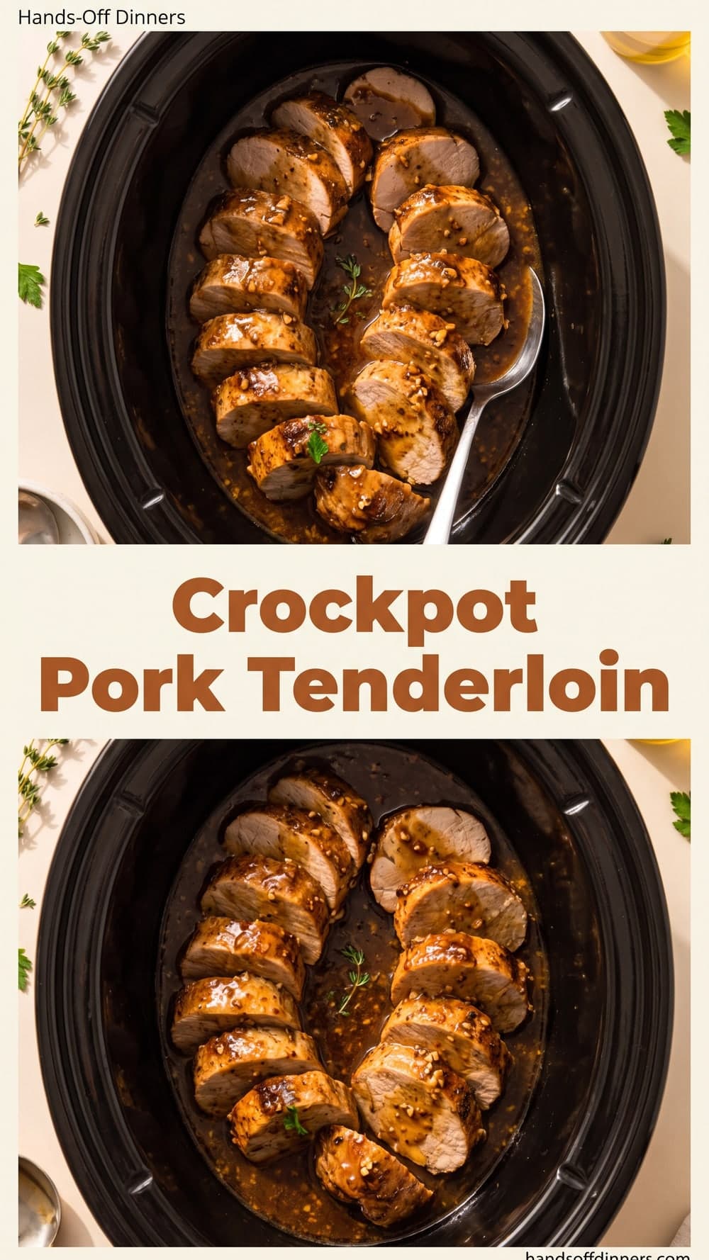 Crockpot Pork Tenderloin