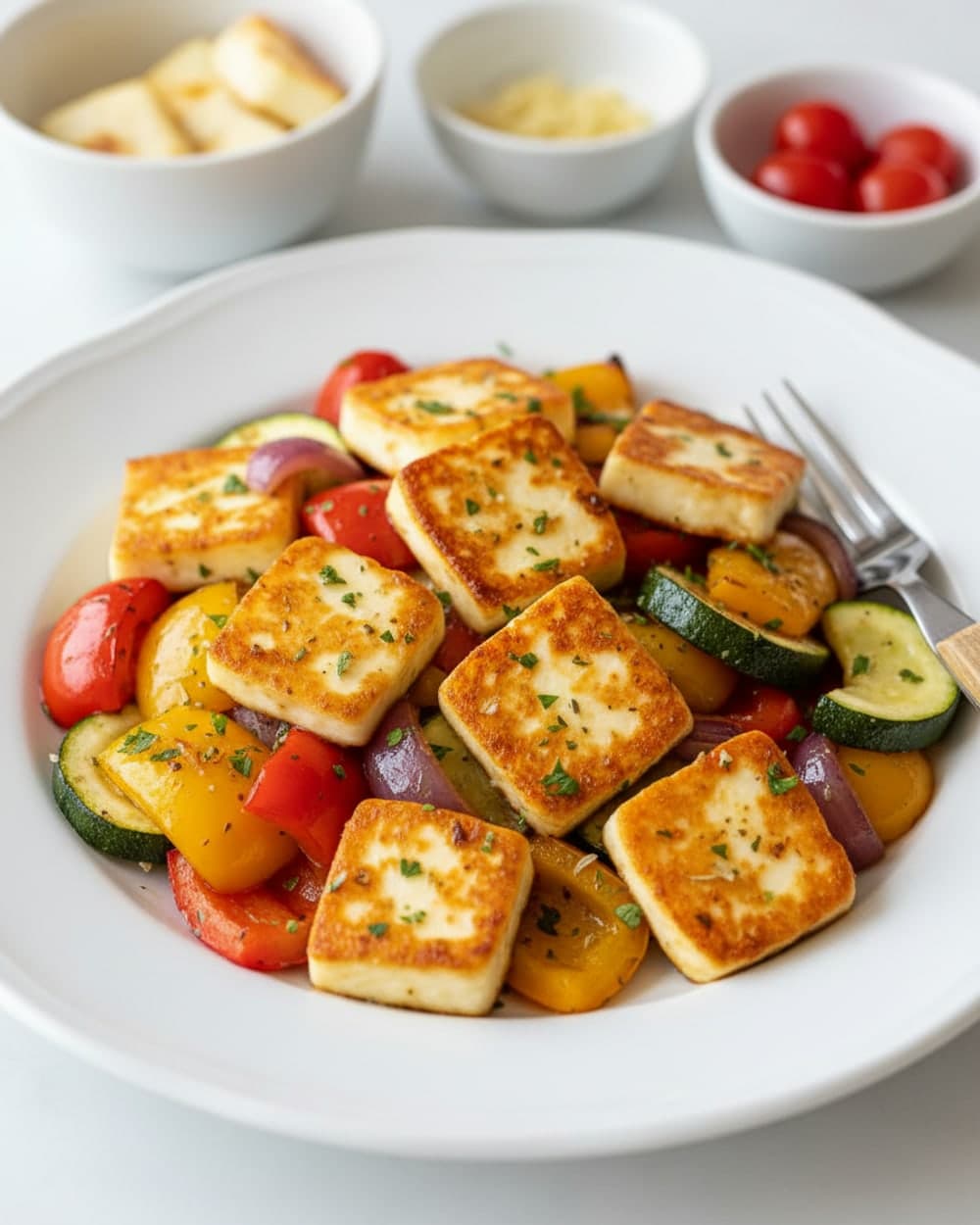 Halloumi Vegetables