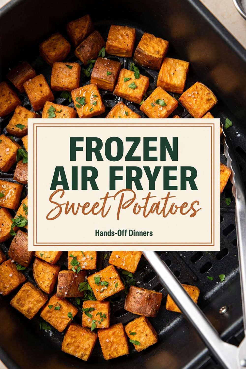 Frozen Air Fryer Sweet Potatoes