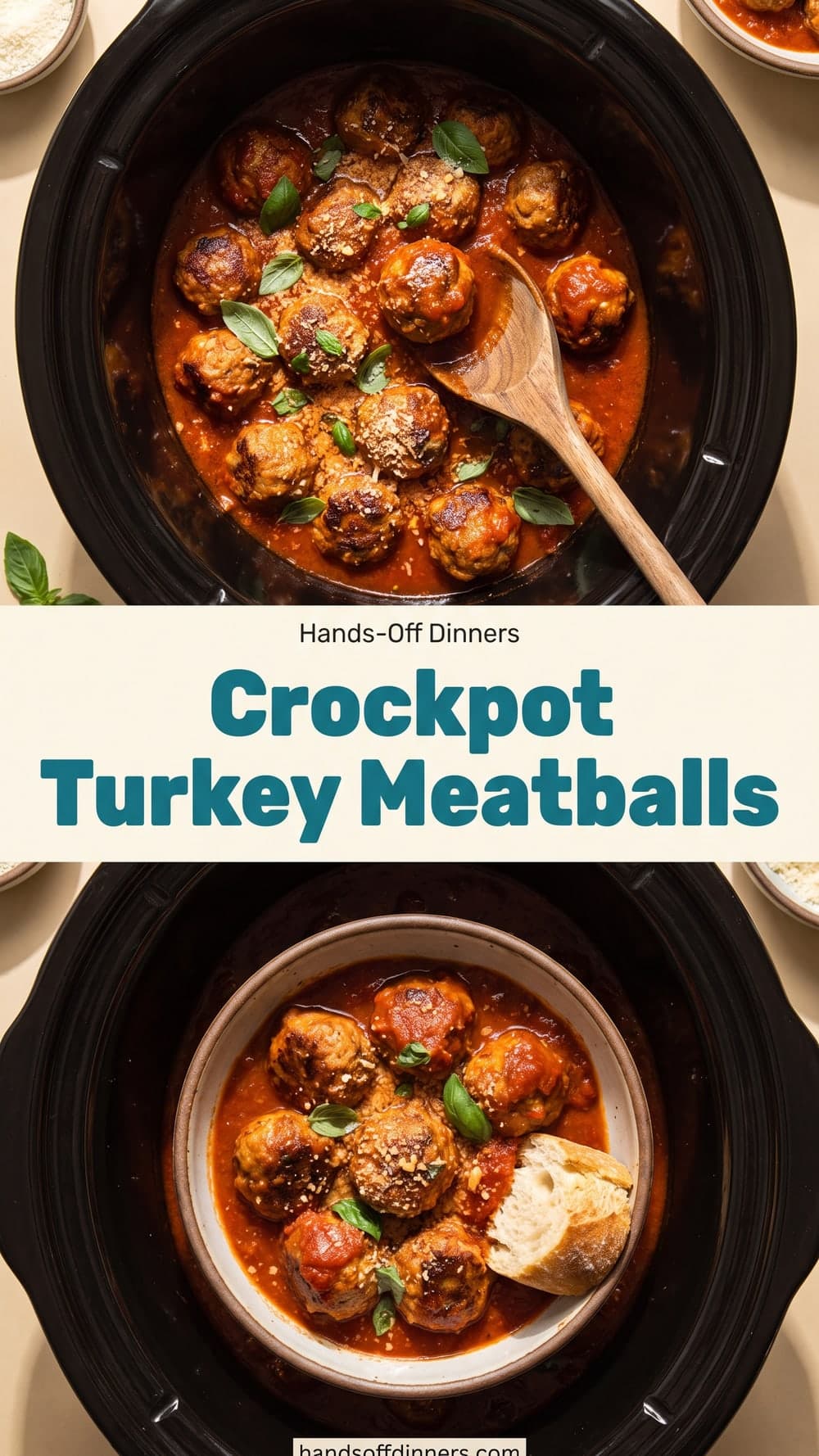 Crockpot Turkey Meatballs