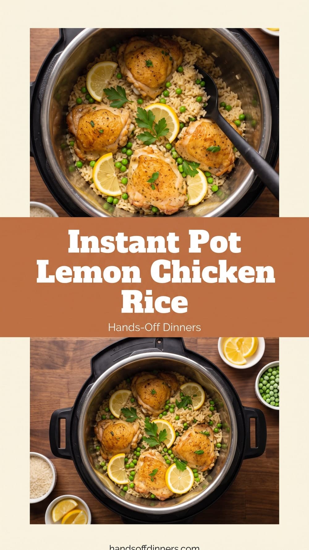 Instant Pot Lemon Chicken Rice